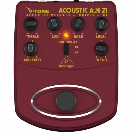 Behringer ADI21 V-Tone akusztikus erősítő modellező DI box