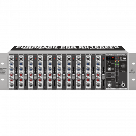 Behringer RX1202FX 12 csatornás Rack mixer FX processzorral