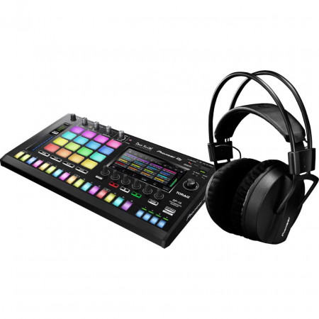 Pioneer DJ TORAIZ TSP-16 sampler és szekvenszer  + Pioneer DJ HRM-7 DJ fejhallgató, fekete