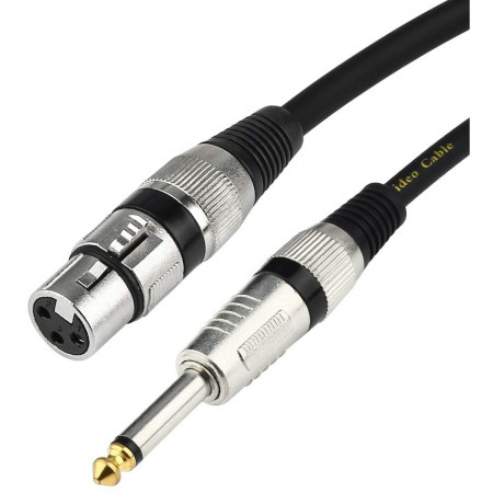 CKMOVA AC-XL6 6,35 mm jack-XLR kábel