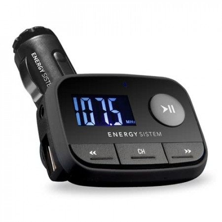 Energy f2 Black Knight autós MP3 lejátszó fekete