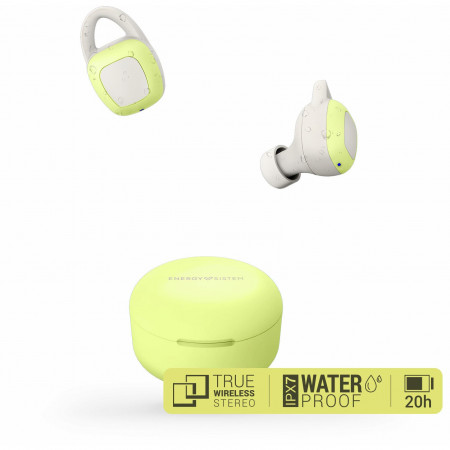 Energy Sistem Earphones Sport 6 True Wireless fülhallgató, lime