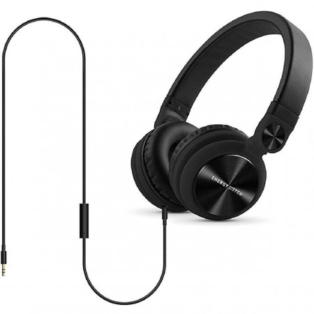 Energy Sistem Headphones DJ2 fejhallgató, fekete