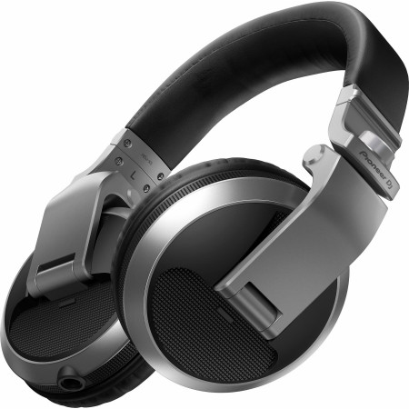 Pioneer DJ HDJ-X5-S DJ fejhallgató, ezüst
