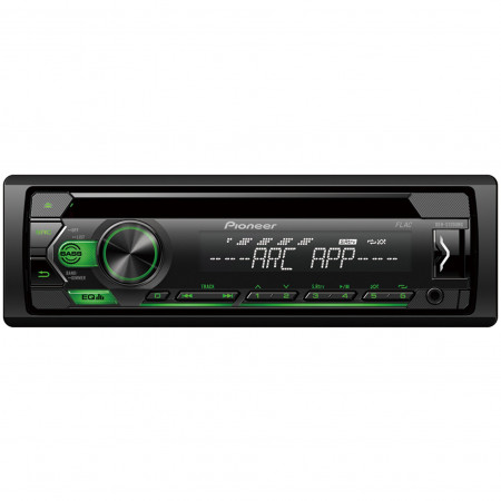 Pioneer DEH-S120UBG CD/USB/AUX autóhifi fejegység, zöld