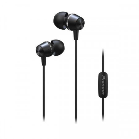 Pioneer SE-QL2T-B mikrofonos fülhallgató, fekete