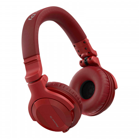 Pioneer DJ HDJ-CUE1BT-R DJ Bluetooth fejhallgató, piros