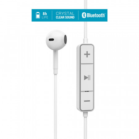 Energy Sistem Earphones Bluetooth Style 1 fülhallgató, fehér