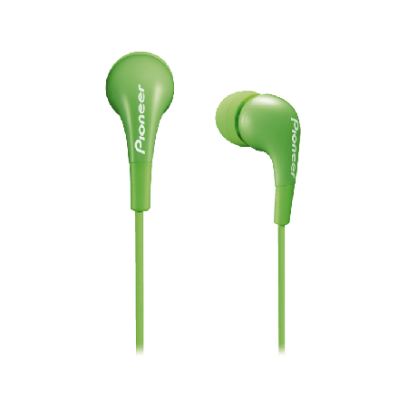 Pioneer SE-CL502-G fülhallgató, zöld