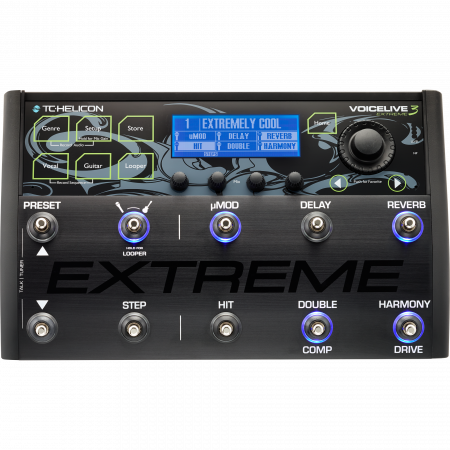 TC Helicon VoiceLive 3 Extreme gitár/ének multieffekt processzor