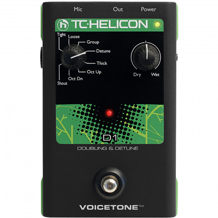 TC Helicon VoiceTone D1 ének kétszerező effekt pedál