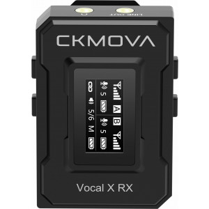 CKMOVA Vocal X RX vevőegység, fekete