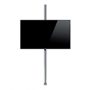 LOEWE Individual 46 Compose 3D TV, fekete + LOEWE Screen Lift Plus padló-mennyezet állvány, ezüst
