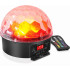Behringer EUROLIGHT DIAMOND DOME DD610-R RGBWA UV LED tükörgömbös lámpa