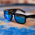 BOSE Lenses Tenor stílusú napszemüveglencse, tükröződő kék (polarizált)