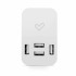 Energy Sistem Home Charger 4.0A Quad USB töltő fej 4 USB porttal, fehér