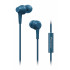 Pioneer SE-C1T-L mikrofonos fülhallgató, kék