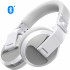 Pioneer DJ HDJ-X5BT-W DJ fejhallgató, csillogó fehér