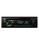 Pioneer DEH-S101UBG CD/USB/AUX autóhifi fejegység, zöld