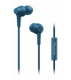 Pioneer SE-C1T-L mikrofonos fülhallgató, kék